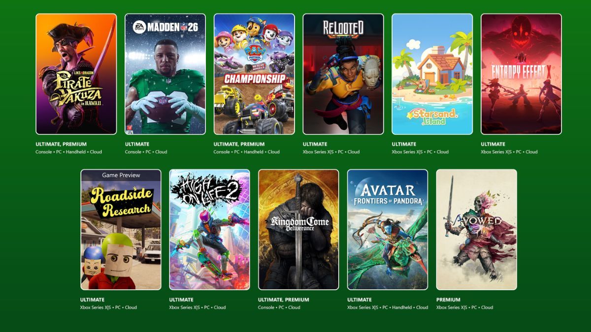 El sistema de rotación de Game Pass garantiza que los suscriptores reciban al menos diez juegos nuevos cada mes, manteniendo el valor del servicio frente a la competencia. El sistema de rotación de Game Pass garantiza que los suscriptores reciban al menos diez juegos nuevos cada mes, manteniendo el valor del servicio frente a la competencia.