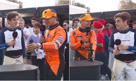 Echaron a Franco Colapinto en medio de una entrevista tras el GP de Azerbaiyán de Fórmula 1: Tenés que irte Echaron a Franco Colapinto en medio de una entrevista tras el GP de Azerbaiyán de Fórmula 1: Tenés que irte