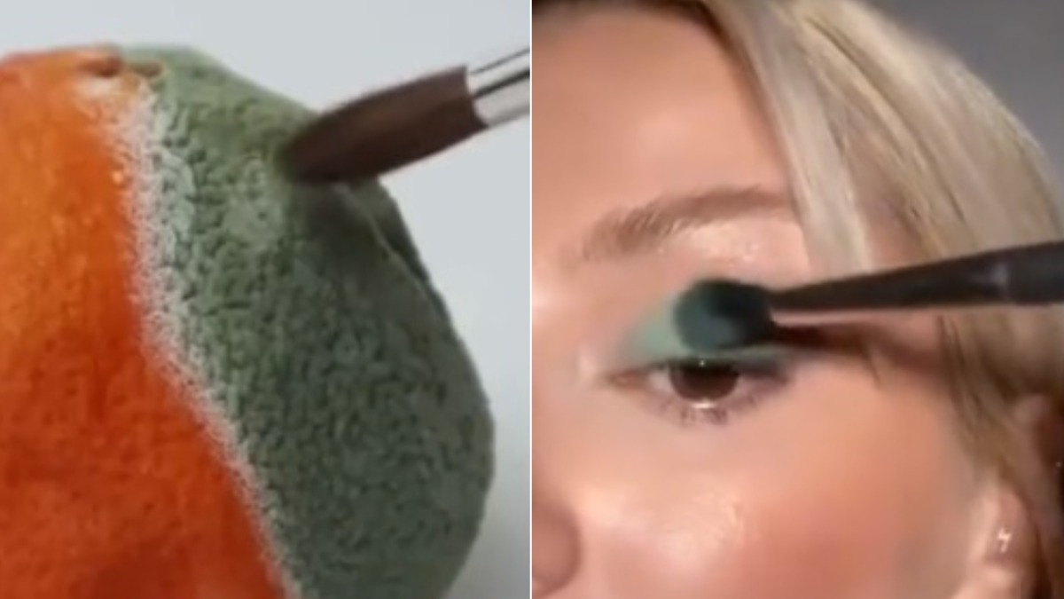Nuevo peligroso desafío de TikTok: maquillarse con moho de naranja