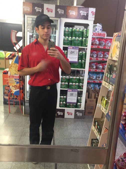 Gian Grasso, de trabajar en un local de comida rápida a ser popular en las redes.