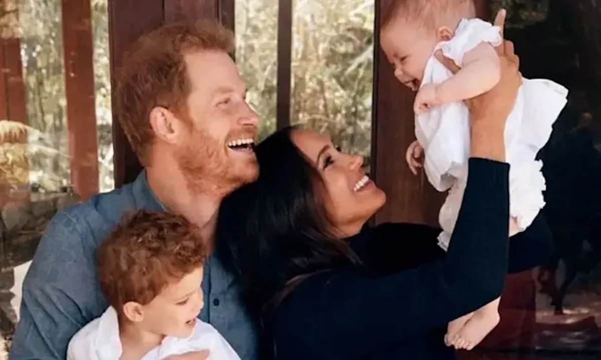 El Príncipe Harry y Meghan Markle son padres de los pequeños Archie y Lilibet.