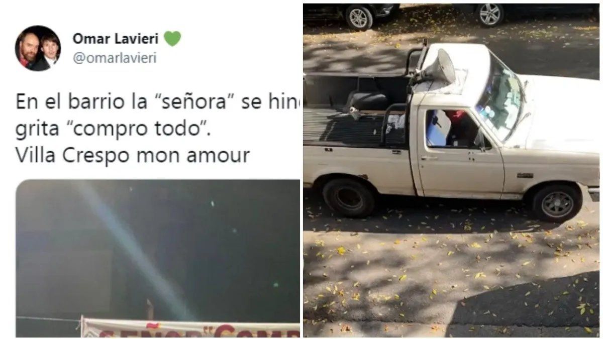 Viral: vecina de Villa Crespo se hartó del que anuncia compro todo por megáfono y le dedicó un pasacalle surrealista