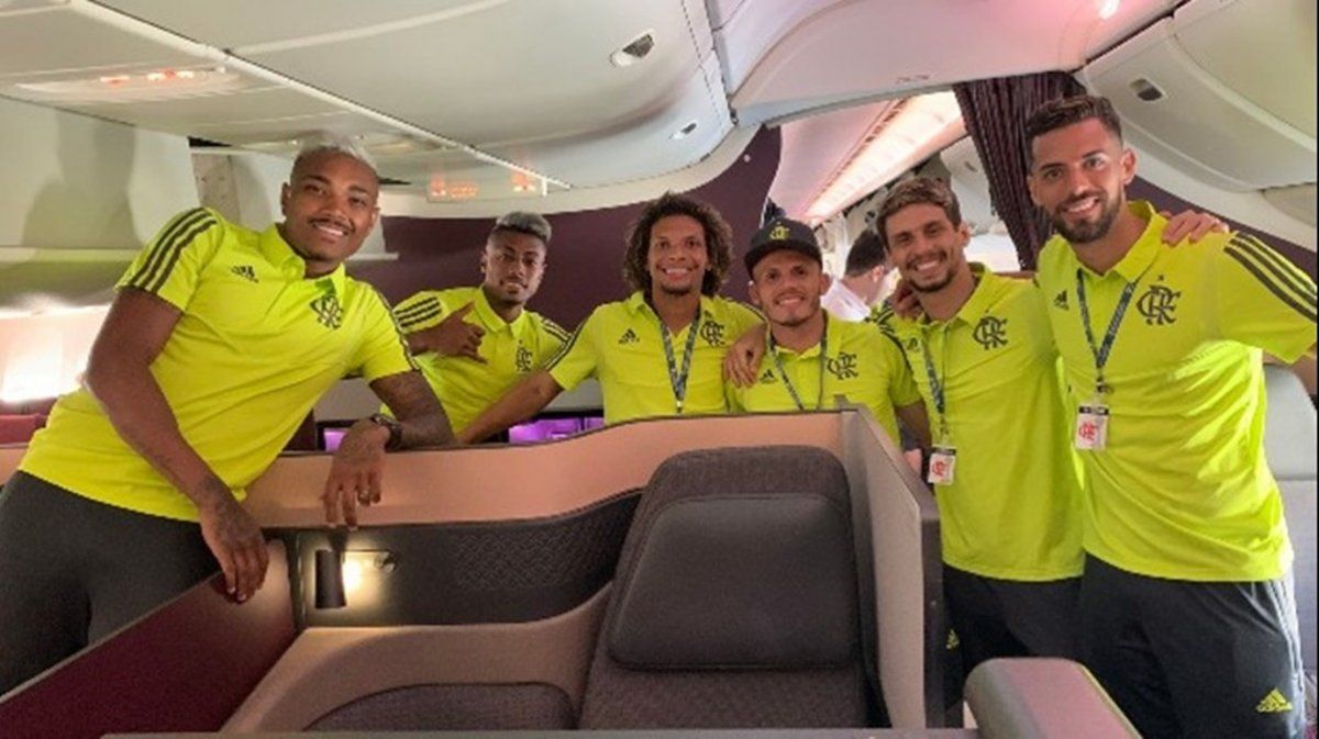 Flamengo se instaló en Qatar para jugar el Mundial de Clubes
