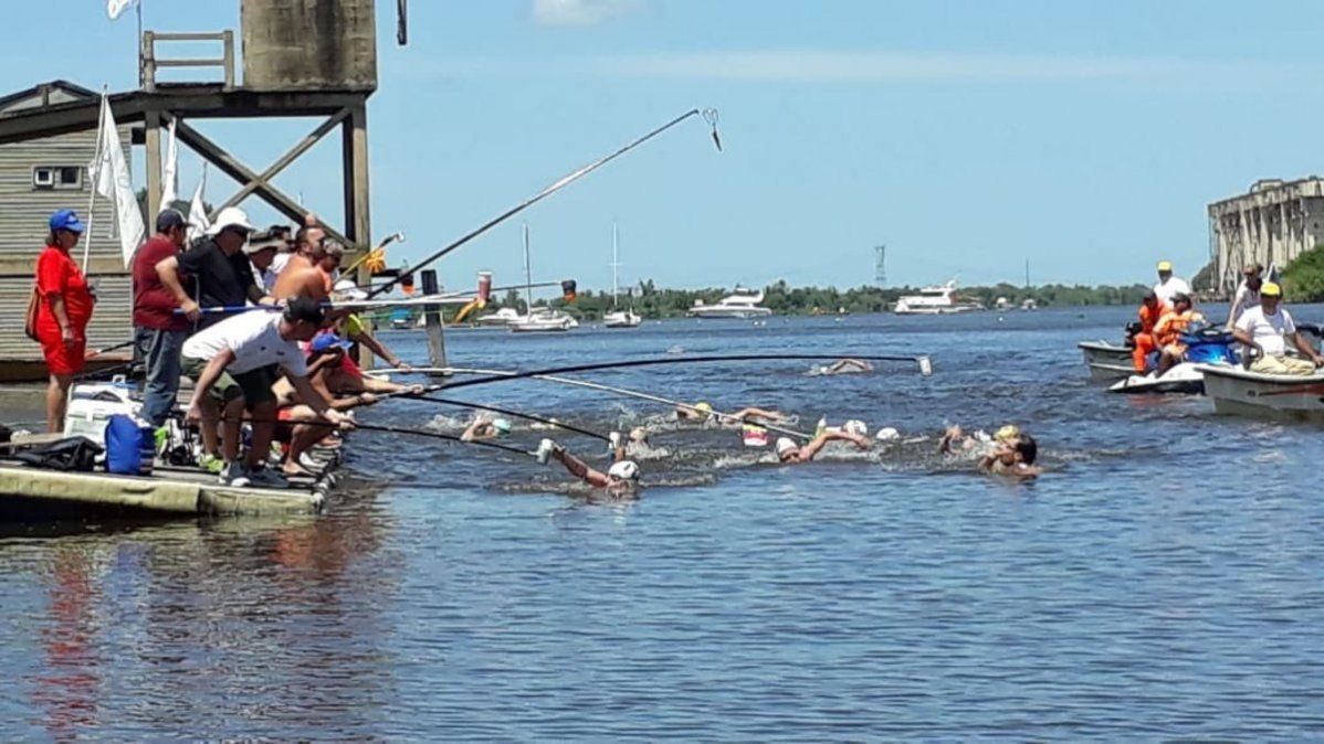 La Maratón Acuática Santa Fe - Coronda no se disputará este año.