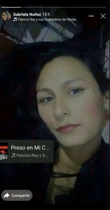 La última actividad de la agresora en las redes sociales. (Foto: Instagram).