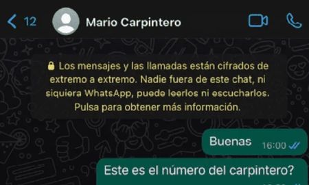Le recomendaron uno, lo contactó por WhatsApp y su increíble reacción lo descolocó: El que amaneció tranqui es el carpintero Le recomendaron uno, lo contactó por WhatsApp y su increíble reacción lo descolocó: El que amaneció tranqui es el carpintero