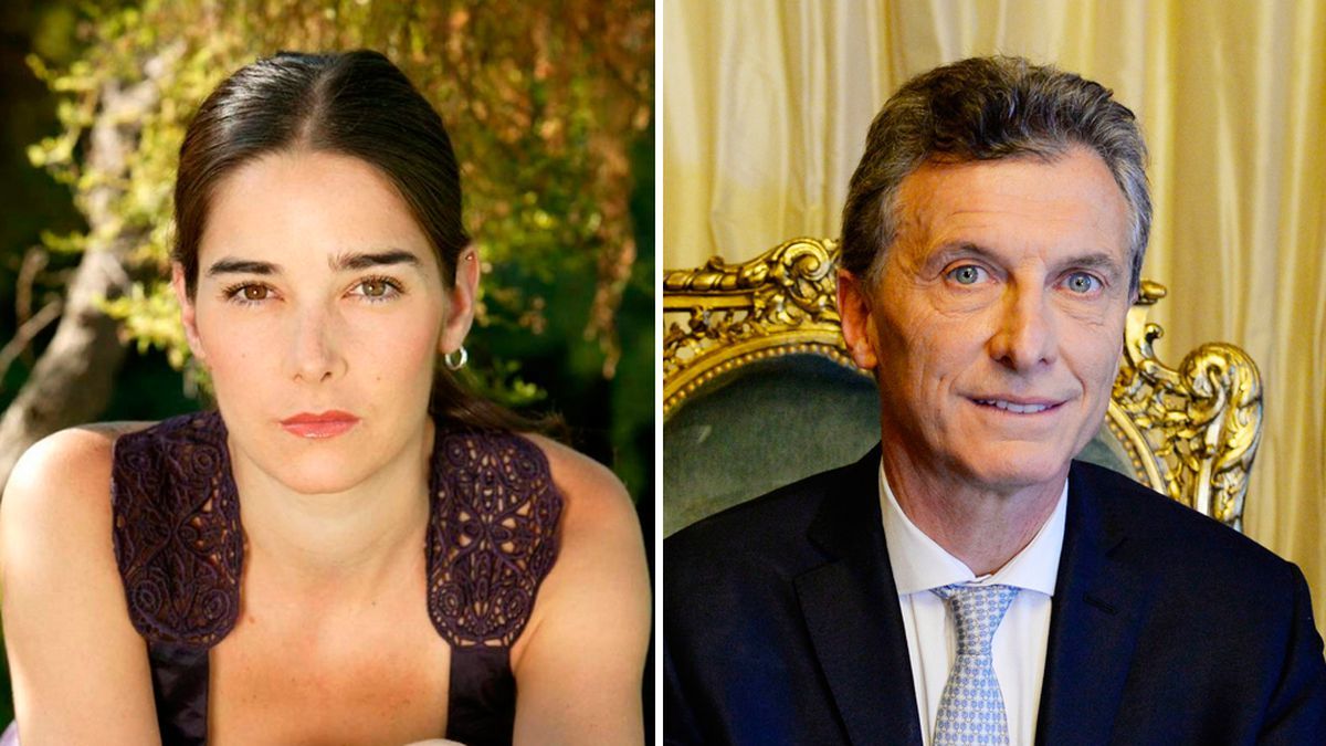 Juana Viale fue plantada por Mauricio Macri en su mesaza.