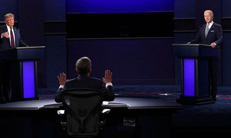 El segundo debate presidencial en Estados Unidos debía realizarse de manera virtual el próximo jueves El segundo debate presidencial en Estados Unidos debía realizarse de manera virtual el próximo jueves