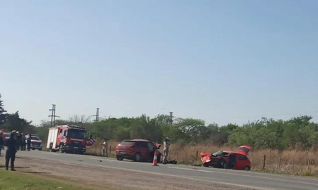 Dos personas perdieron la vida tras un accidente en la ruta Nacional 19. Dos personas perdieron la vida tras un accidente en la ruta Nacional 19.