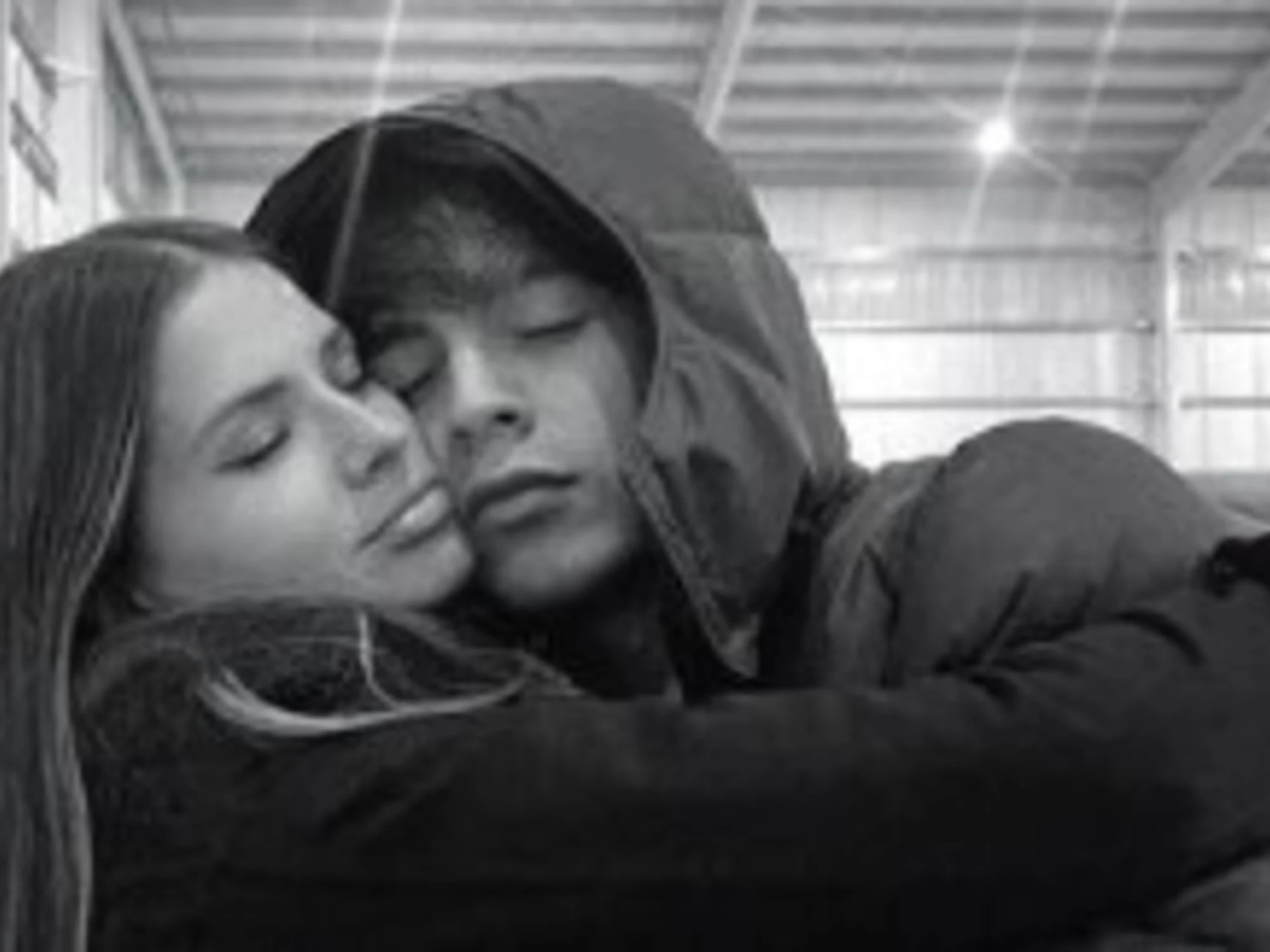 "Me gusta pasar tiempo con ella", contó, muy enamorado.