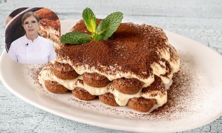 Isabel Martínez, chef: El tiramisú se hace con mascarpone, café, cacao y 8 minutos de horno. Isabel Martínez, chef: El tiramisú se hace con mascarpone, café, cacao y 8 minutos de horno.