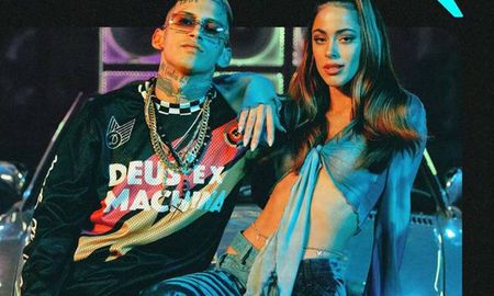 Tini y L-Gante presentarón su nueva canción Bar
