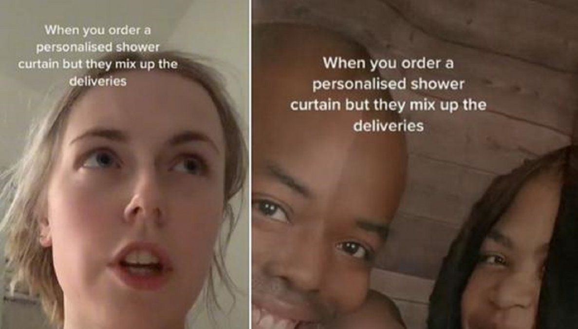 Compró en internet una cortina de baño personalizada y le entregaron la de otra familia.