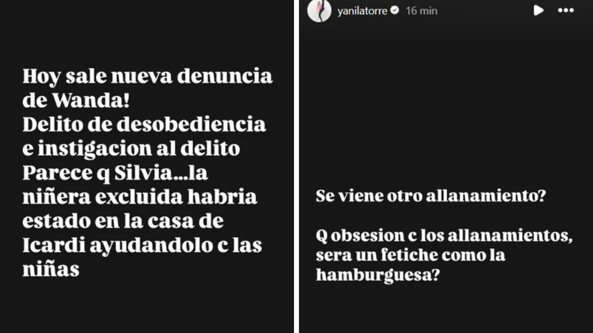Yanina Latorre adelantó la denuncia de Wanda Nara a Mauro Icardi. Yanina Latorre adelantó la denuncia de Wanda Nara a Mauro Icardi.