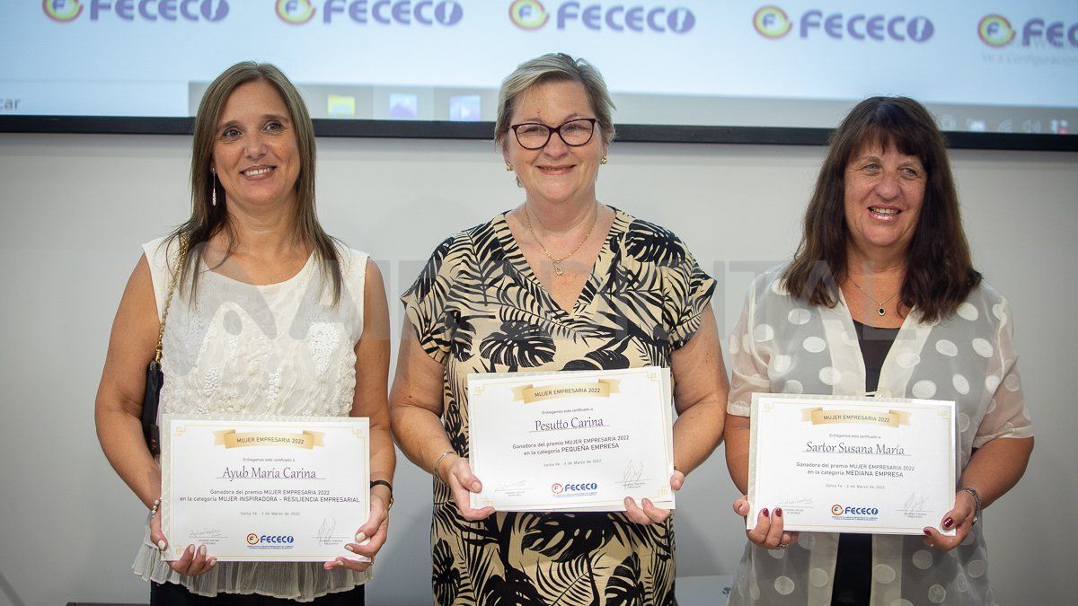 Las mujeres distinguidas representarán a la provincia de Santa Fe en la selección nacional organizada por CAME.