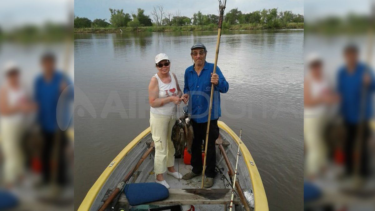 La pareja se había radicado en Arroyo Leyes para disfrutar de la pesca