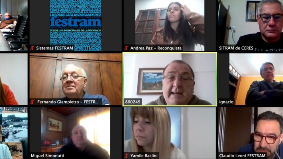 El plenario de la Festram evaluó el acatamiento a las medidas de fuerza que finalizan este jueves&nbsp;