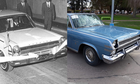 la historia del primer auto que cruzo el tunel