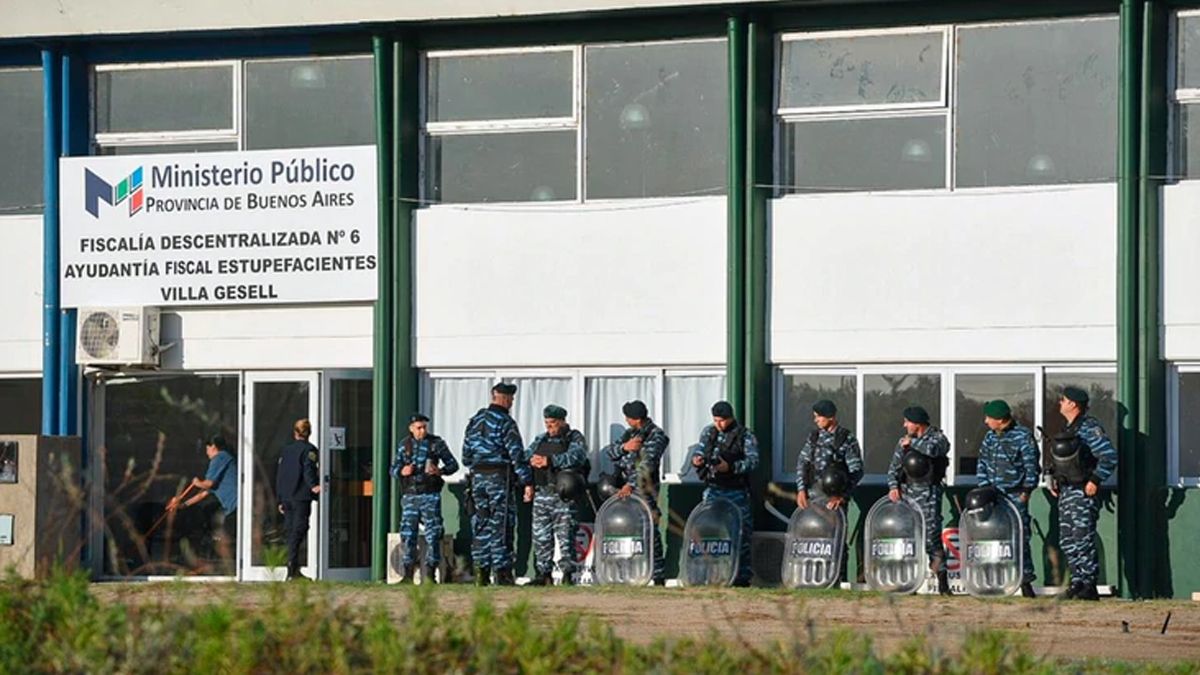 Infanter&iacute;a: el operativo de seguridad frente a la UFI N&ordm; 6. Gentileza Infobae