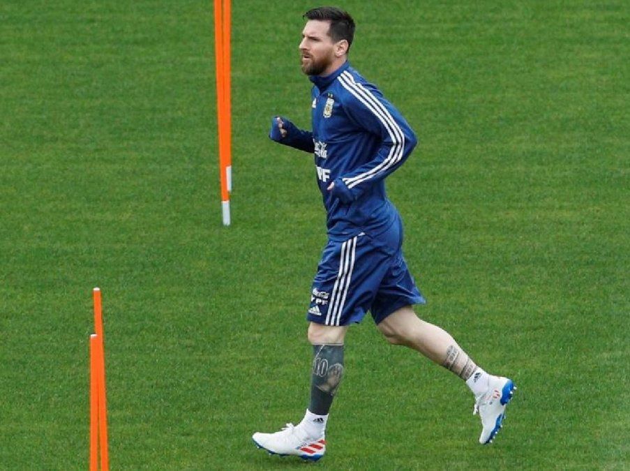 Con Lionel Messi, Argentina entrenó por primera vez en Mallorca