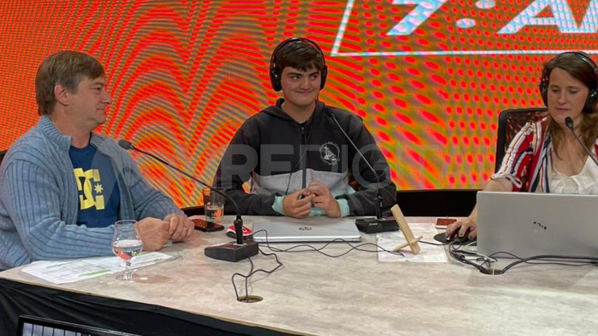 Marcos Lenci y su papá Alejandro