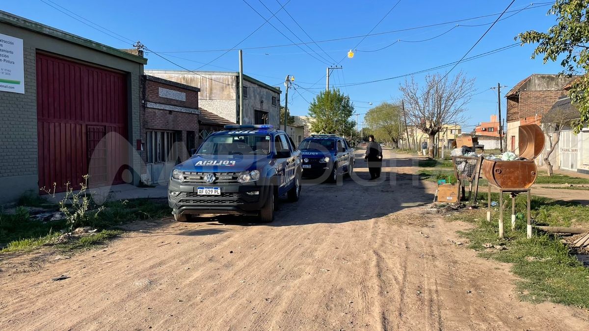 Persecución policial en el barrio Transporte
