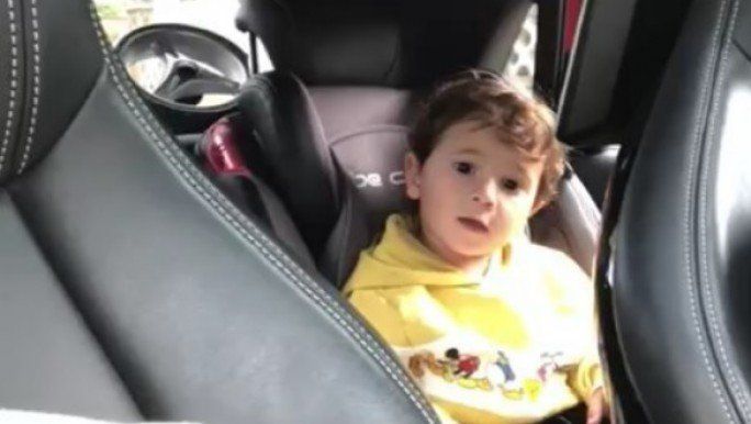 Messi publicó un tierno video de Mateo cantando