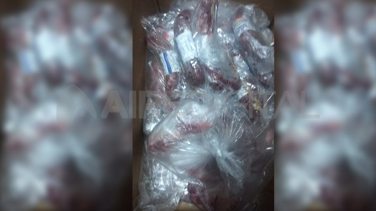 Los chacinados sustraidos fueron devueltos a la fábrica