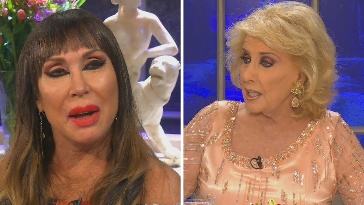 Moria Casán asegura que la foto de Mirtha Legrand tras colocarse un marcapasos está trucada
