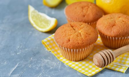 Muffins de limón para disfrutar a la tarde. Muffins de limón para disfrutar a la tarde.