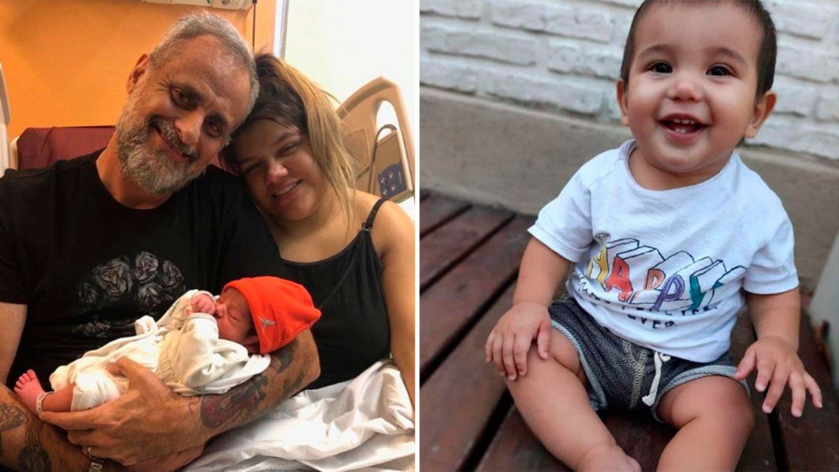 Jorge Rial disfrutó de un día de juegos junto a su nieto