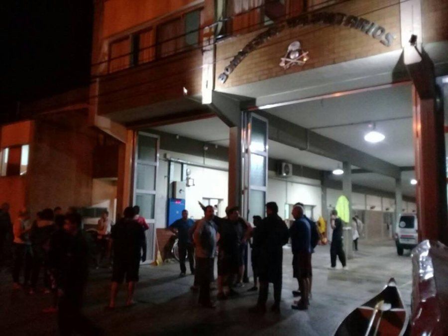 Galvez se encuentra incomunicada, tras el temporal