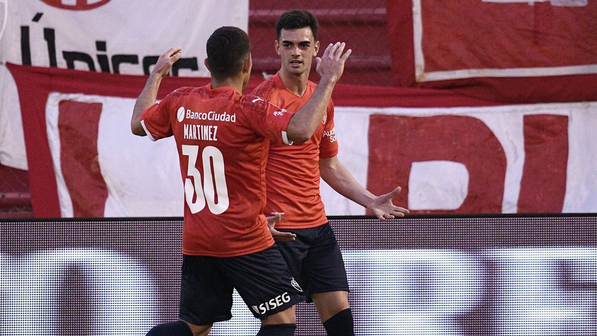 Independiente derrotó a Huracán como visitante y volvió a ganar después de fechas sin triunfos en el Torneo de la Liga Profesional.