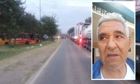 Es excombatiente, su esposa tiene cáncer, no consigue remedios y cortará la ruta: No pasará ni una ambulancia Es excombatiente, su esposa tiene cáncer, no consigue remedios y cortará la ruta: No pasará ni una ambulancia