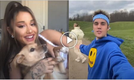 Ariana Grande y Justin Bieber Ariana Grande y Justin Bieber