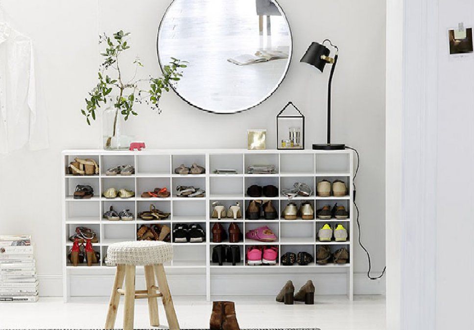 Zapateros muy decorativos para tener tu calzado en orden