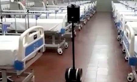 corrientes sumo un robot enfermero a su hospital de campana para coronavirus corrientes sumo un robot enfermero a su hospital de campana para coronavirus