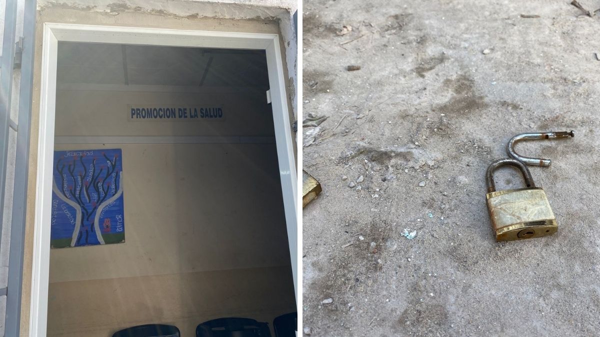 Segundo robo en una semana en el dispensario de barrio Los Hornos.