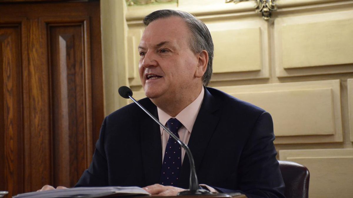 El senador provincial Felipe Michlig, del bloque de la UCR.