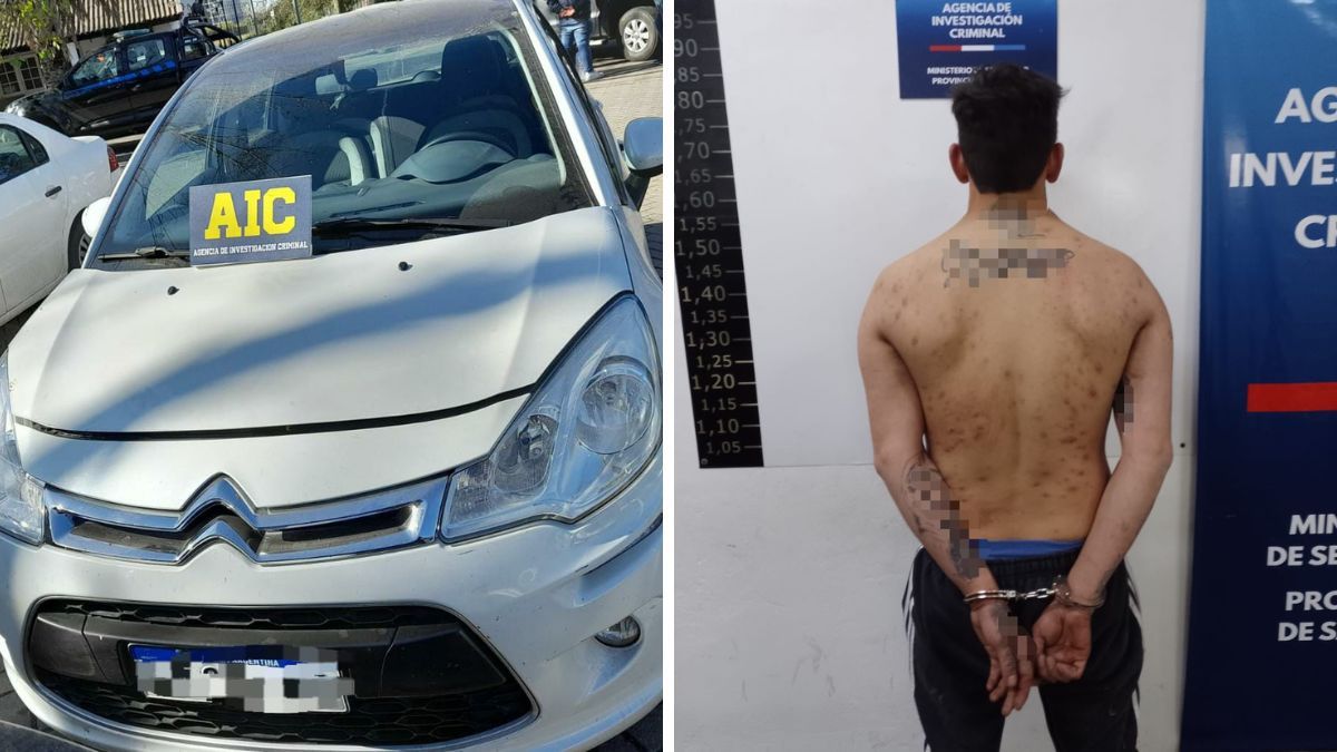 El joven fue trasladado a la sede de la AIC por orden de Fiscalía de Rosario. Además