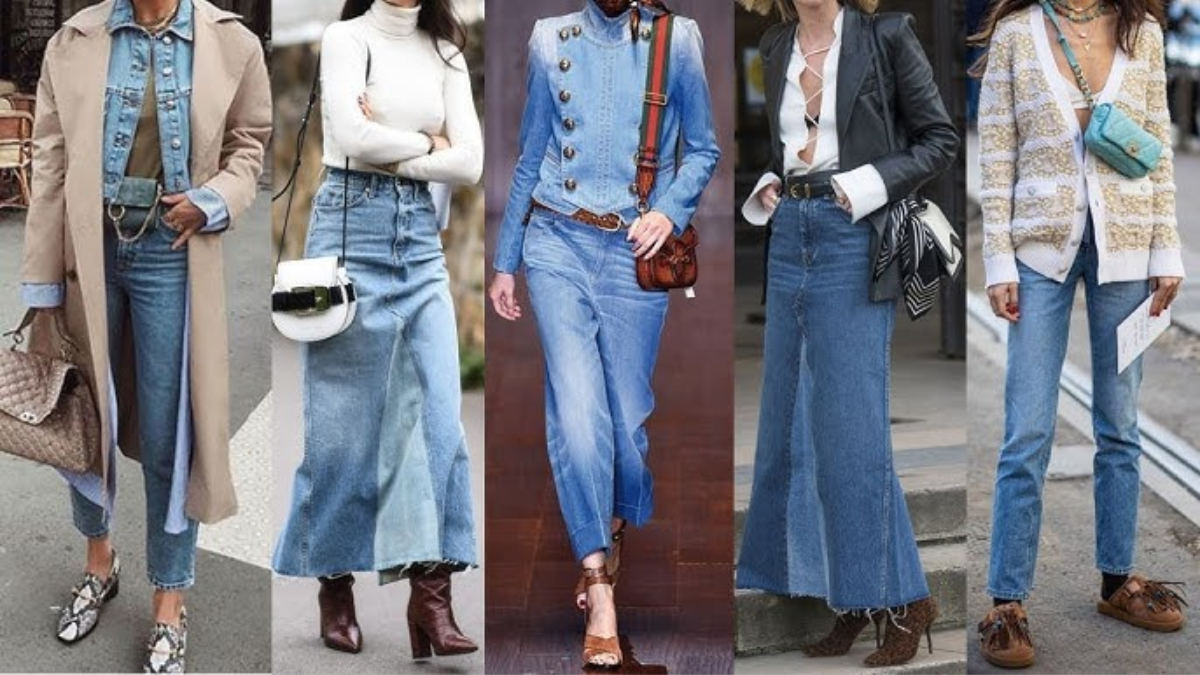Los jeans en colores clave para el invierno 2025: la tendencia que no te podés perder.