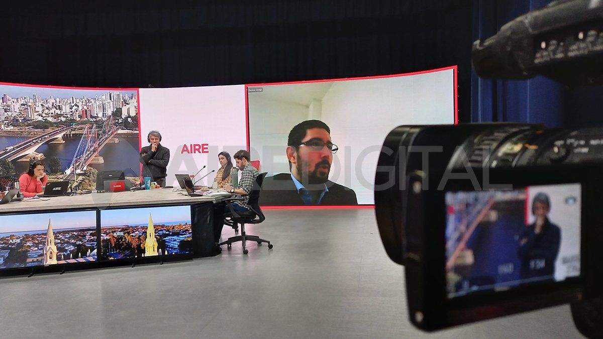 El&nbsp; fiscal brindó una entrevista de manera remota por Ahora Vengo.&nbsp;