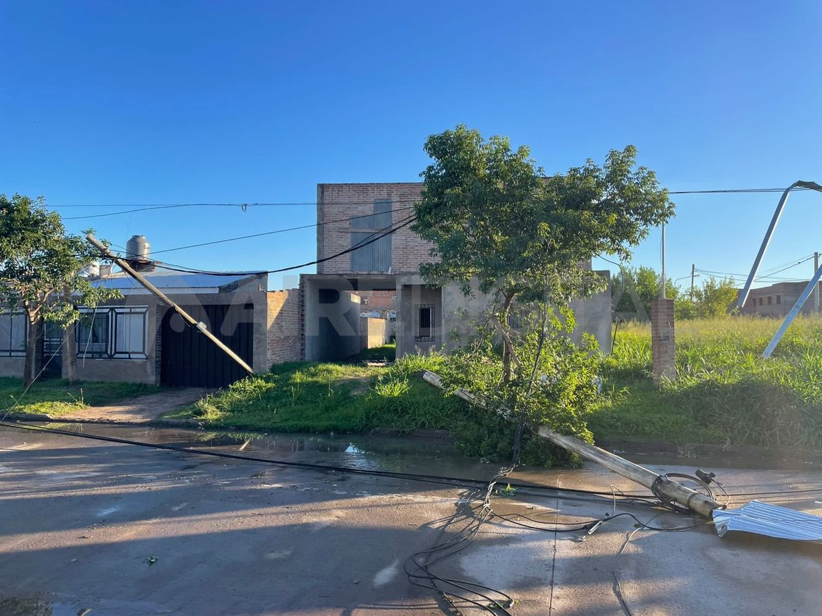 Durante La Tormenta Previa A Navidad Se Vol El Techo De Una Casa En Barrio Santa Rita