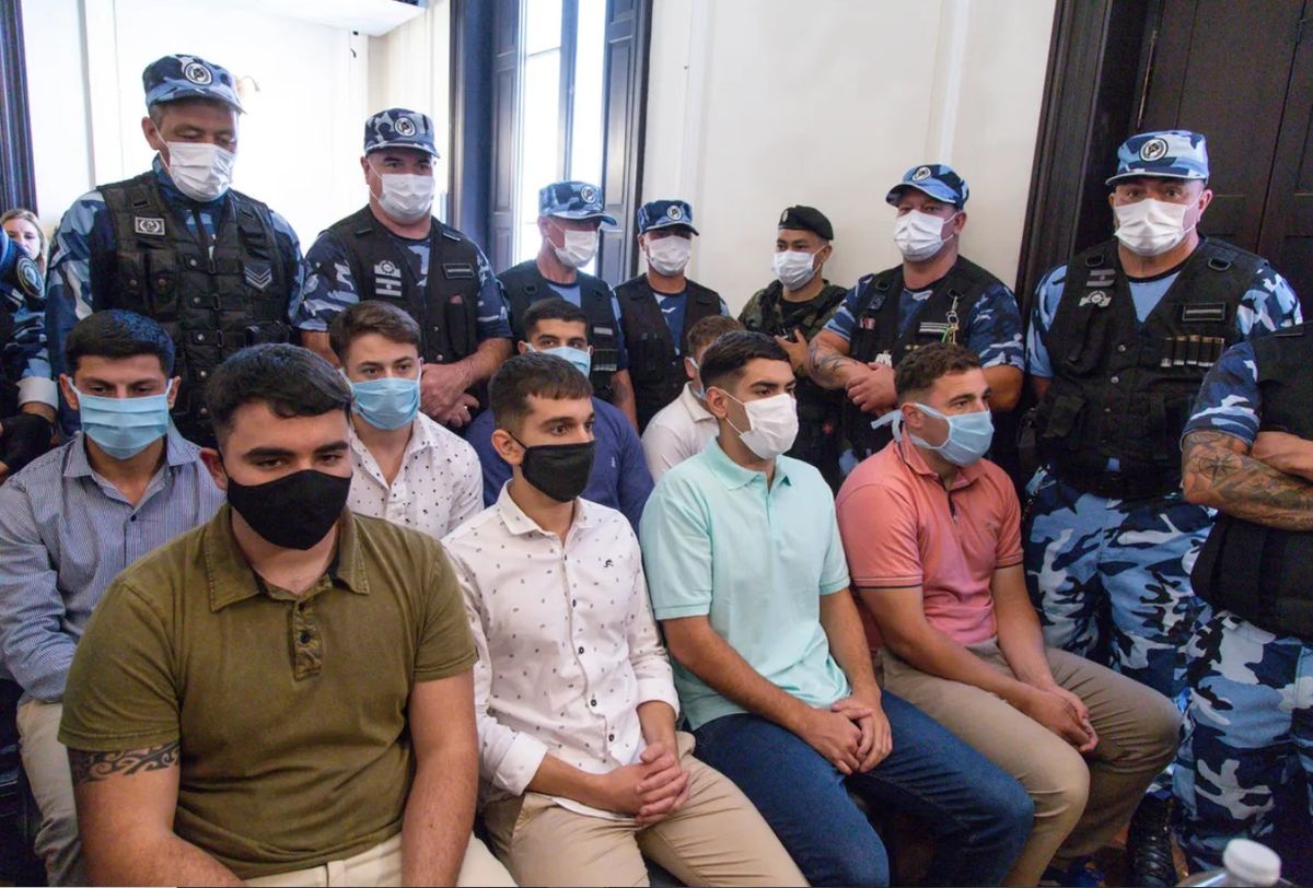 Son ocho los rugbiers acusados de matar a golpes a Fernando Báez Sosa en Villa Gesell.