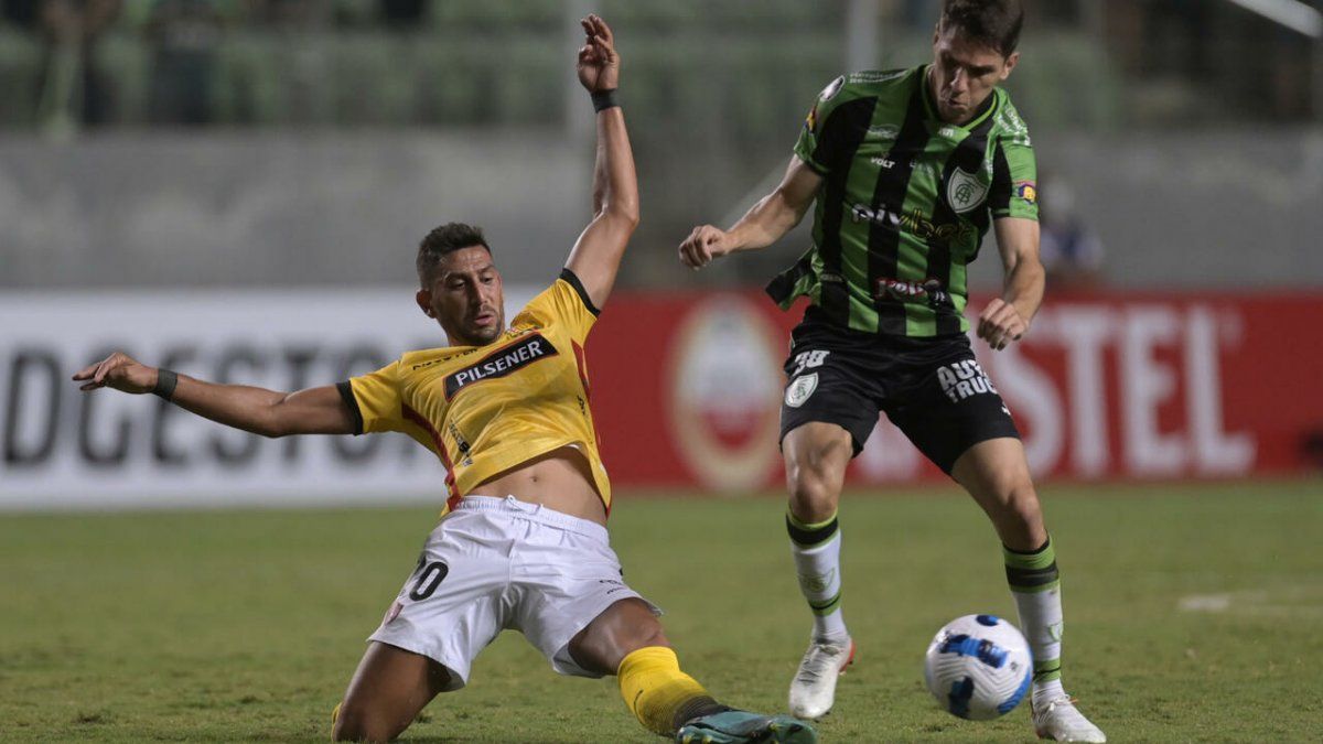Barcelona de Ecuador recibe al América de Brasil por la revancha de la Copa Conmebol Libertadores