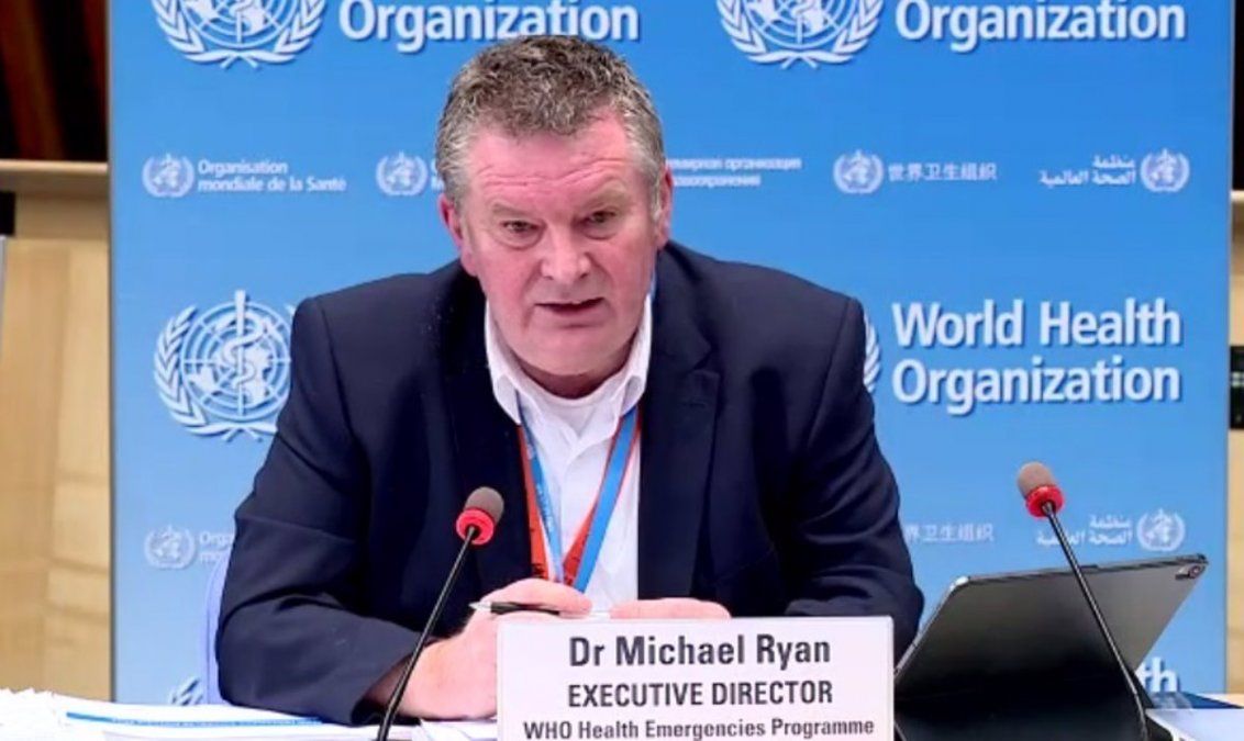 El director de emergencias de la OMS, Michael Ryan, contó que en marzo del 2020 el mundo estaba obsesionado con la palabra pandemia.