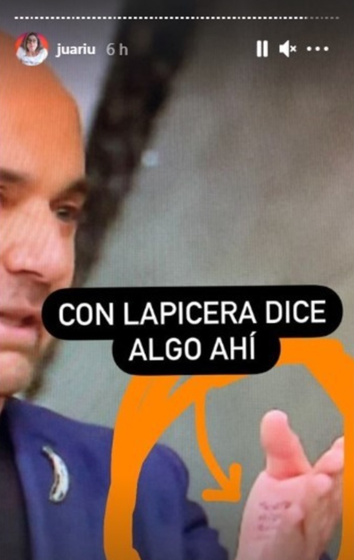 La periodista Vicky Braier descubrió el secreto de Germán Martitegui. La periodista Vicky Braier descubrió el secreto de Germán Martitegui.