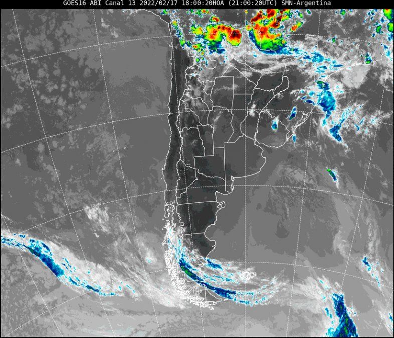 Imagen satelital.