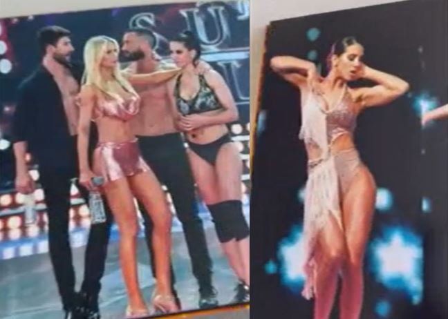 Cinthia Fernández revisó las cosas de Baclini y encontró el libro del "Bailando 2019".