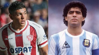 Se conoció el secreto maradoneano de Diego Armado Díaz, la nueva figura de Unión